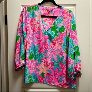 Lilly Pulitzer blouse top , L, new